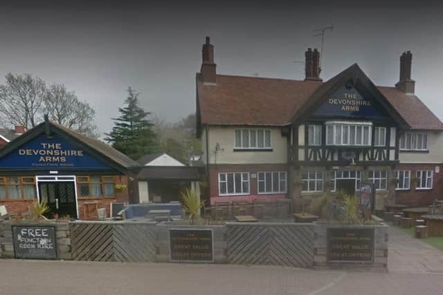 Police said the victim was attacked in the Devonshire Arms pub in Hasland. Picture: Google.