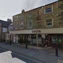 Bakewell’s Costa closed to customers last week.
