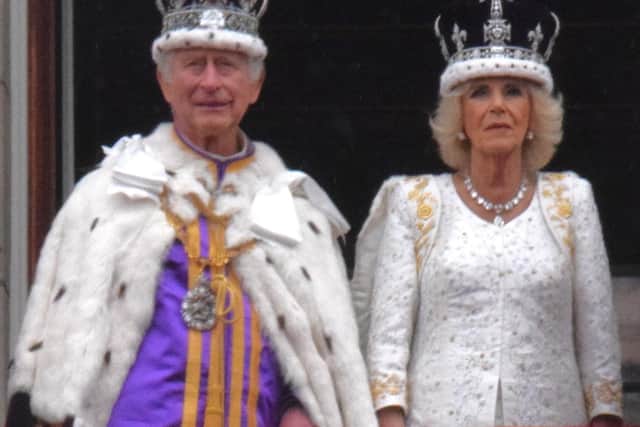 Among the photos that James took on the big day was this one of the newly-crowned King and Queen on the balcony at Buckingham Palace.