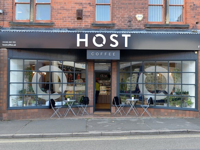 Host Coffee has a 4.9/5 rating based on 83 Google reviews - with its breakfast options described as “delicious.”