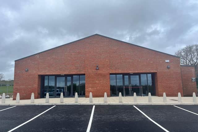 The new Charles Hill sports and community facility, Loscoe