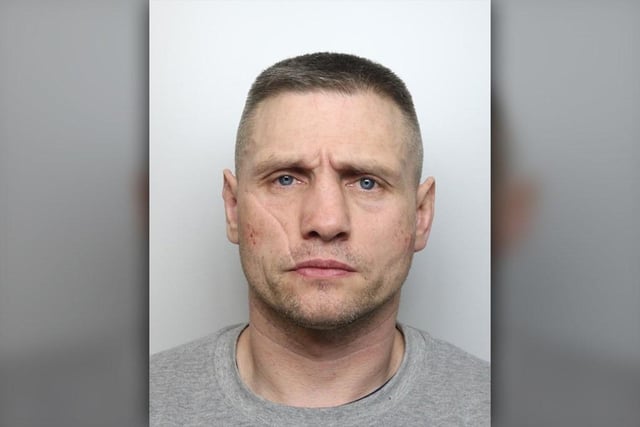 Alfred Adams, pictured here, absconded from HMP Sudbury on December 13 - failing to return following temporary release. 
The 44-year-old is currently serving a 12-year sentence for burglary, theft, and intent to steal following a series of attacks on cash machines. 
Adams is described as around 5ft 7in tall, of medium build with brown hair and blue eyes. He has a scar on his cheek and tattoos on his arms.
He has links to the Wigan, Warrington, Stoke-on-Trent, Leicestershire, Newark and Essex and it is believed he may also have links to the travelling community.
Members of the public are asked not to approach Adams.