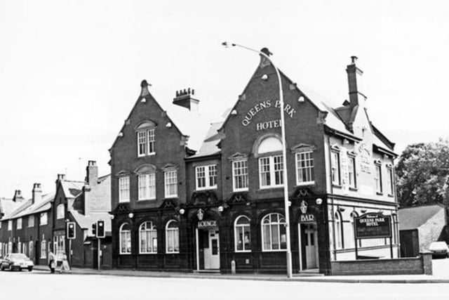 The Queen's Park Hotel on Markham Road seen in 1994. The building, latterly much-loved for its live music sence, was knocked down to eventually make way for what is now the Ravenside Retail Park