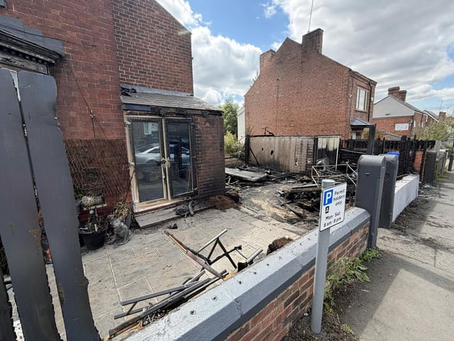 No one was injured when the fire broke out.