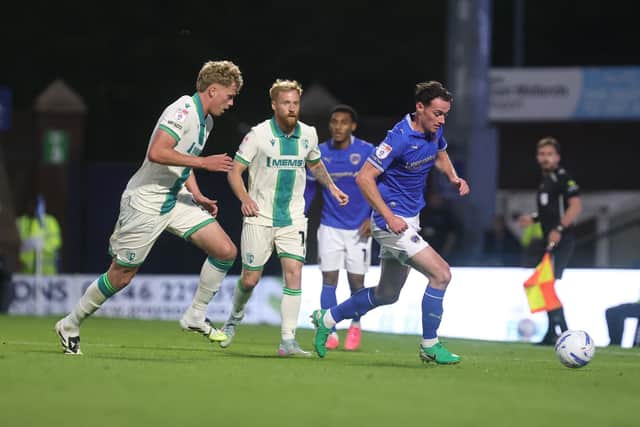 Liam Mandeville: Derbyshire Times' Man of the Match. Pic by Tina Jenner