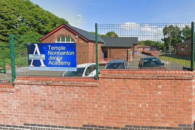 Temple Normanton Junior Academy shares the third worst average SAT score in the Chesterfield postcode area with Poolsbrook Primary Academy - with an average of 99.7 points out of 120.