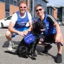 Tony Dent and Paul Gosney are taking part in the Virtual London Marathon on Sunday October 3 on behalf of national charity Support Dogs, whose training centre is in Sheffield