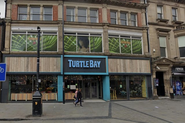 Turtle Bay has a 4.6/5 rating based on 3,689 Google reviews. For £34.20, customers can enjoy two hours of unlimited cocktails, Prosecco or beers, along with any brunch dish, burger or wrap.