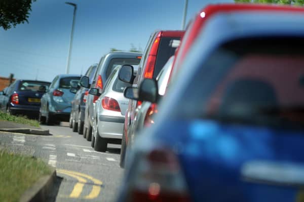 Drivers face severe delays on the A617