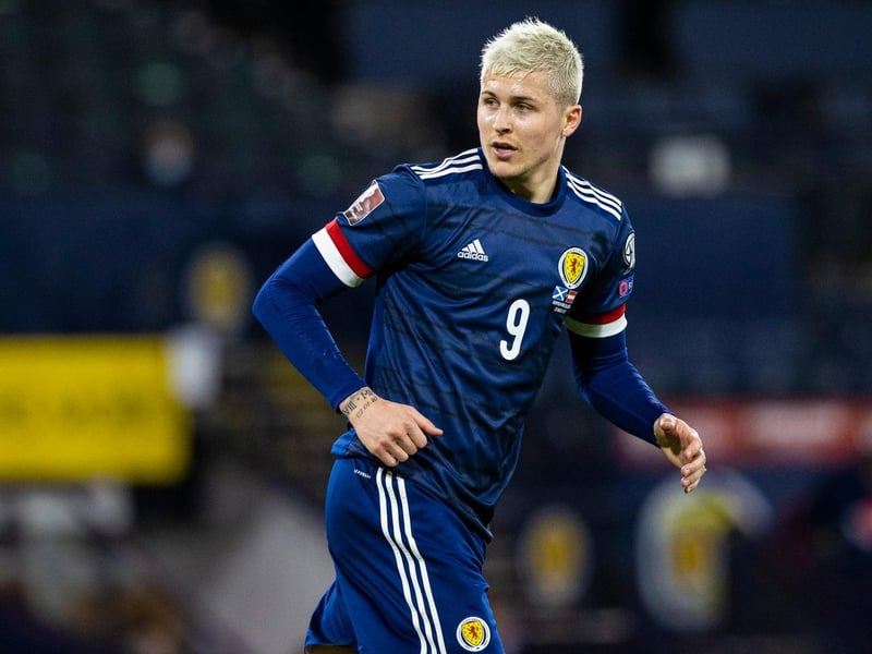 A few nice touches and hld-up play after coming on but couldn't get the goal Scotland needed. (Photo by Craig Williamson / SNS Group)