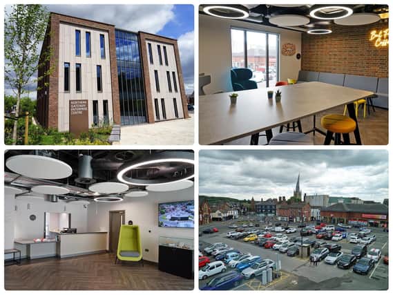 The Northern Gateway Enterprise Centre is now open for businesses to move in.