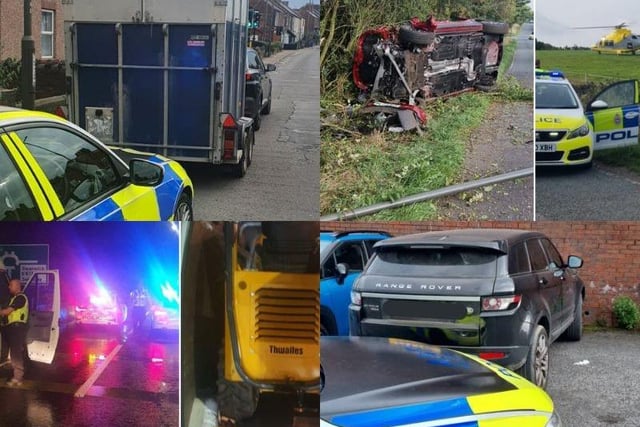 Motorists pulled over by Derbyshire Roads Policing Unit over the last week