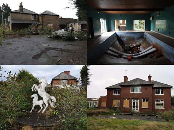 A collage of the images from Urban Explorer page 'Just Northern Original'