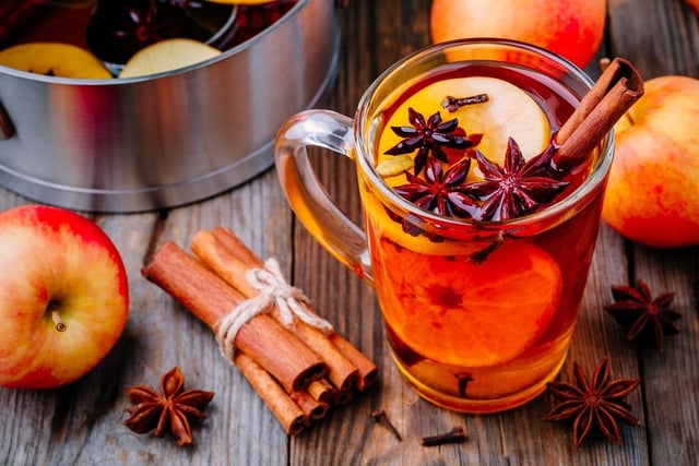 Another mulled drink making the list, mulled cider also ranks as one of the UK’s favourite festive tipples, taking the tenth spot (Photo: Shutterstock)