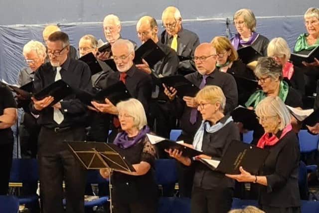 Bakewell Choral Society at their summer concert in June 2023
