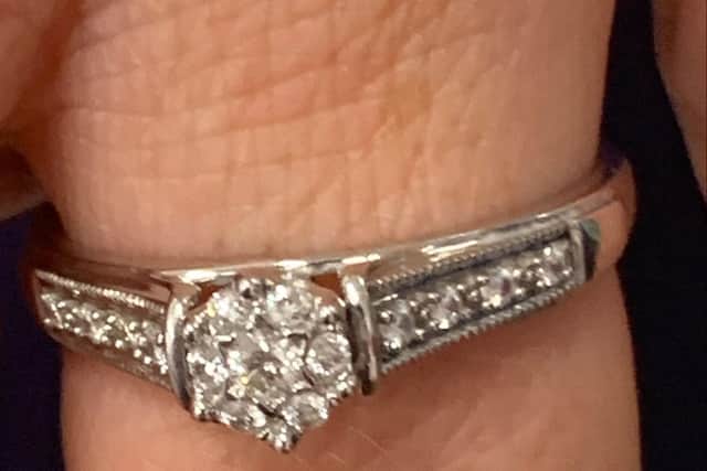 Lena's engagement ring
