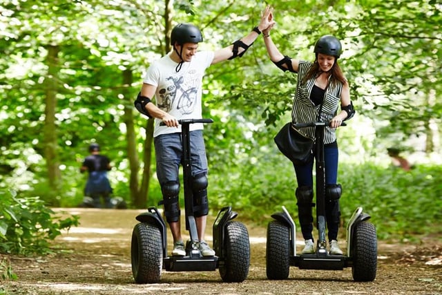 Ever tried riding a Segway? Well, now is your chance because Thoresby Courtyard at Thoresby Park offers an adventurous course with exciting twists and turns. Once you have got to grips with the Segway, it becomes easy to use. The courtyard also boasts an array of shops and cafes, not to mention a museum and thousands of acres of parkland.