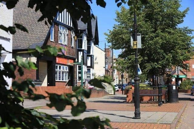 Staveley town centre will benefit from Government funding.