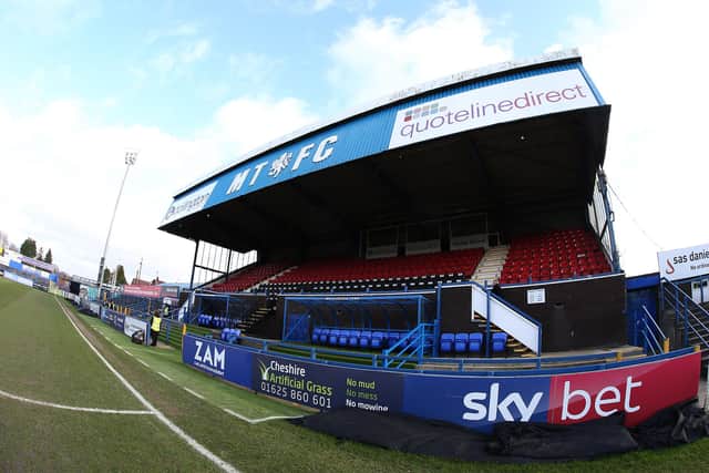 Macclesfield Town will be playing in the National League in the 2020/2021 season.