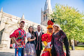 ‘Chesterfield’s biggest and brightest panto’ will feature TV soap star icon, one of the nation’s favourite Britain’s Got Talent winners, an arty Disney presenter and award winning director.