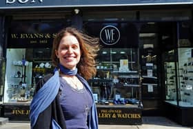 Nicola Edwards is now the proud leaseholder of Evans Edwards Jewellers on Dale Road in Matlock.