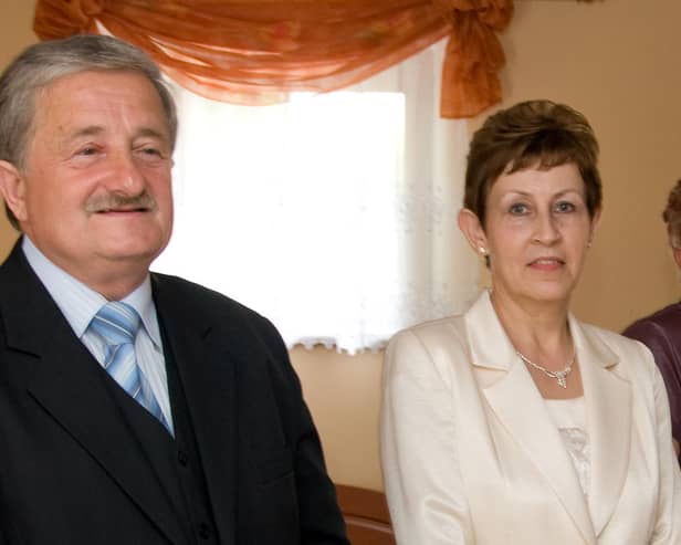 Zbigiew Pawlowski and his wife.