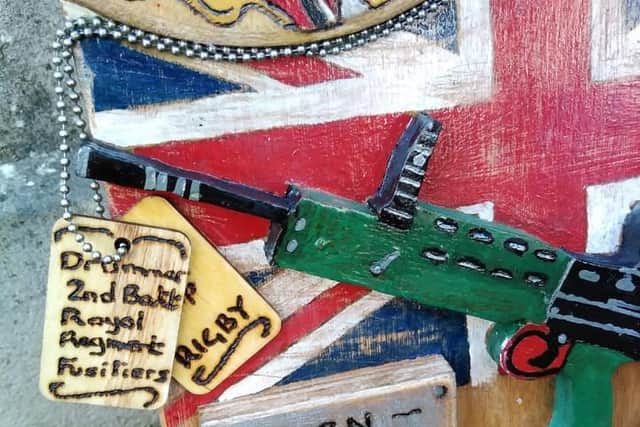 Wonderful tribute to Lee Rigby appears in Chesterfield ahead of ...