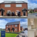 On Friday, March 15, four brand-new properties in Bayley Close, Kirk Langley were handed over to Amber Valley Borough Council from developer Cameron Homes.
