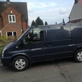 Derbyshire police are investigating after a van was stolen in Dronfield.