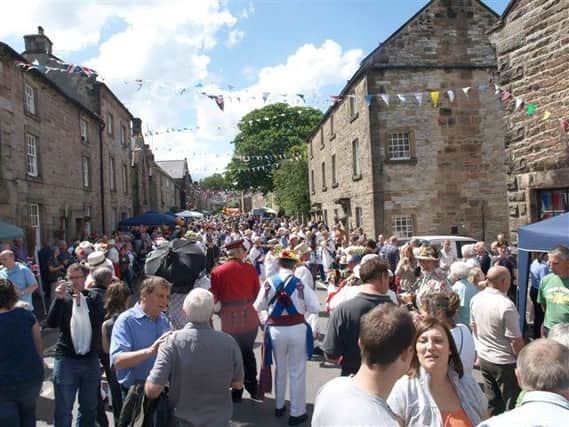 Winster Wakes Day will see the Main Street thronged with crowds and closed to traffic throughout the afternoon.
