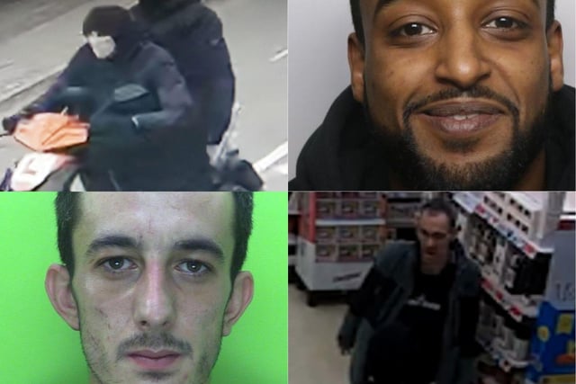 People wanted by police over crimes committed in Derbyshire