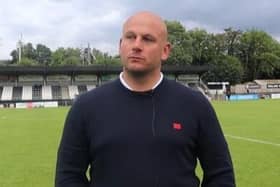 AFC Fylde manager Adam Murray.