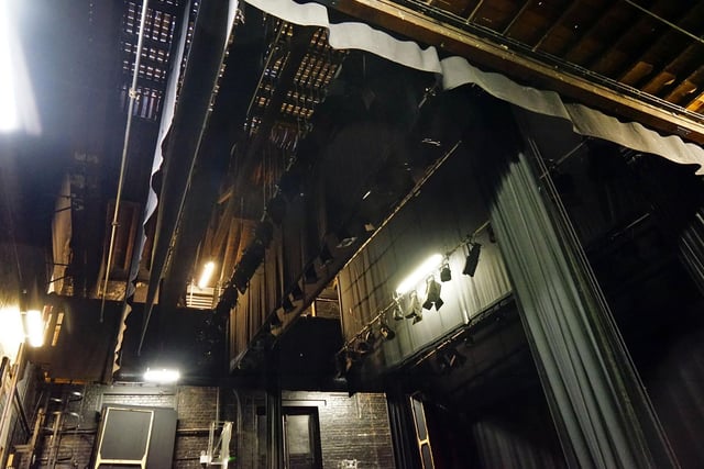 The transformation plans incorporate new theatre systems such as lighting and stage rigging.