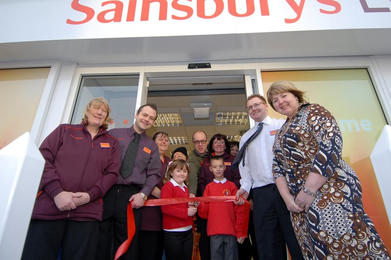 The opening of the new Sainsbury' Local store at Simonside and pupils from Monkton Junior School helped on the big day.