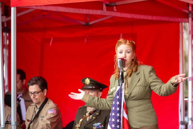 Kalmazoo dance band are back by popular demand to entertain visitors at Chesterfield 1940s Market (photo: Matthew Jones Photography)