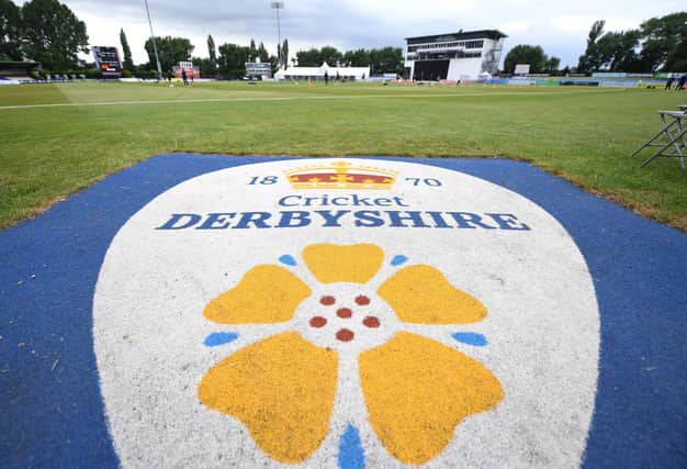 Derbyshire are up against after a bad opening day against Essex. (Photo by Tony Marshall/Getty Images)
