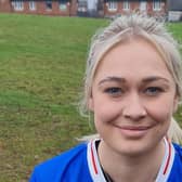 Hannah Baker was among the scorers in Chesterfield's rout. (Photo: Chesterfield Women FC)