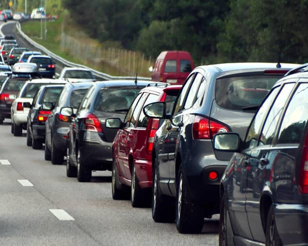 There are delays for drivers near the M1 in Chesterfield