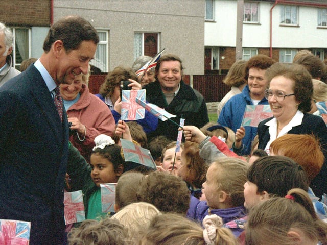 Prince Charles visited Mansfield and Garibaldi School, Forest Town, in 1994 - did you meet him?
