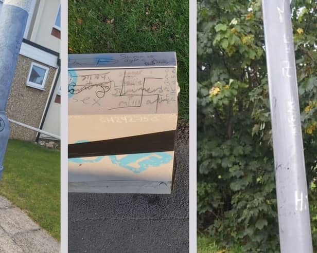 The Jewish man who reported the Facebook post to the police has been left distressed after antisemitic graffiti appeared at various places around Chesterfield in the last two years.