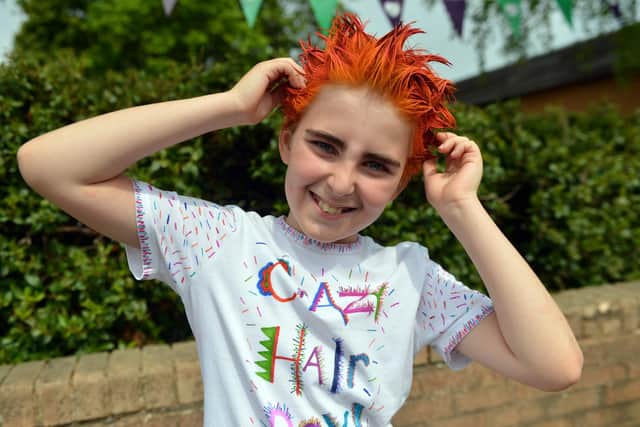 Holme Hall Primary School Year 5 pupils have organised a fundraiser for Ashgate Hospice On Friday May 28 by organising a Mad Hair Day. Pictured is organiser Jack Stanton.