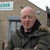 Zink HQ has banned a foodbank user after they became aggressive and abusive to volunteers and staff says Paul Bohan pictured. Photo Jason Chadwick