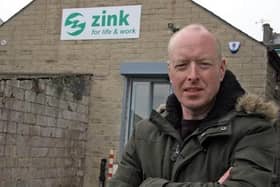 Zink HQ has banned a foodbank user after they became aggressive and abusive to volunteers and staff says Paul Bohan pictured. Photo Jason Chadwick