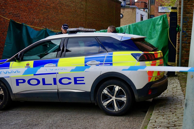 Man pronounced dead – as photos show scene of police incident in ...