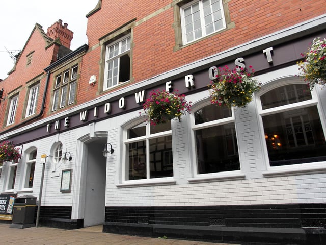 The Widow Frost on Leeming Street is open.
In line with other Wetherspoons pubs there is no booking system in place, but customers will be requested to leave their contact details when entering.