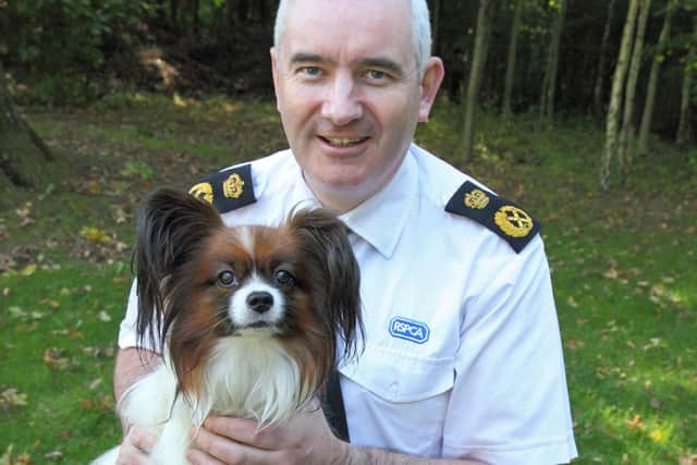 Dermot Murphy, head of the RSPCA's animal rescue teams.