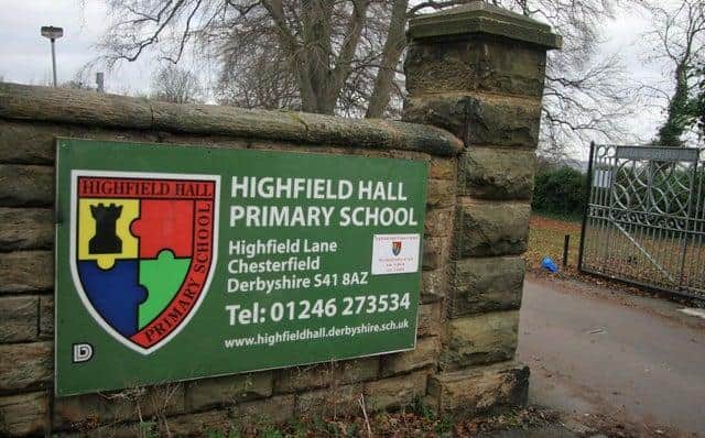 Highfield Hall Primary School.