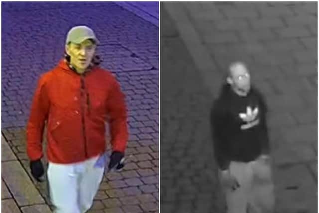 Officers are asking for the public’s help in identifying the men as they believe they could have information that can help with the investigation.