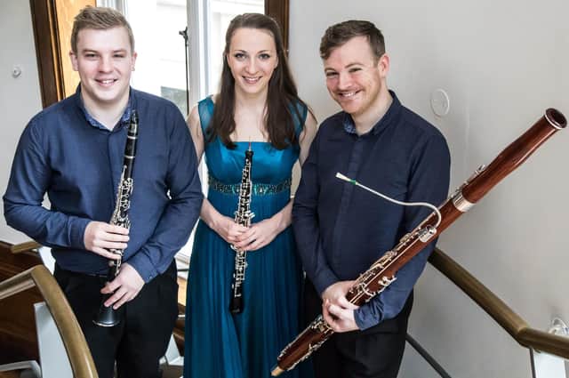 Trio Volant will play at St Alkmund's Church, Duffield, on January 29, 2022.