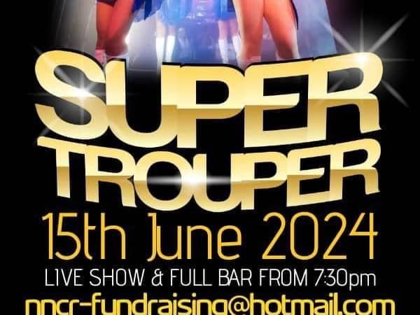 ABBA Tribute Night to be held at Forest Town Arena, NG19 0EE on Saturday 15th June 2024.